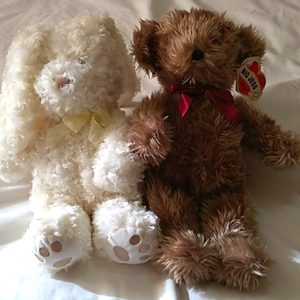 Bunny & Big Jess Teddy Plushies